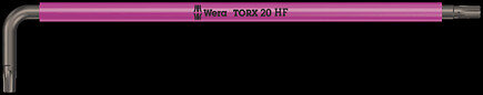 967 SXL TORX® HF Winkelschlüssel Multicolour mit Haltefunktion, lang