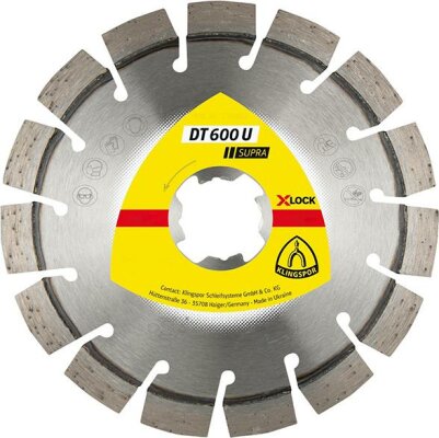 X-LOCK diamond cutting disc DT 600 U Supra