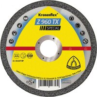 Cutting disc Z 960 TX Special for stainless steel and titanium