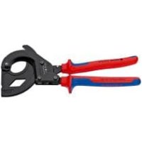 Cable cutter, (ratchet principle), for steel armoured cables (SWA cables)