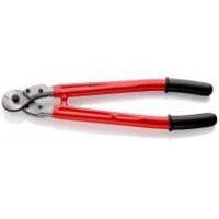 Wire rope and cable cutters