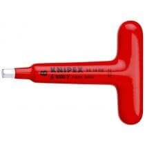 Screwdriver for hexagon socket screws, with T-handle