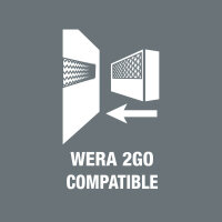 Wera 2go 2 Werkzeug-Container, 3-teilig