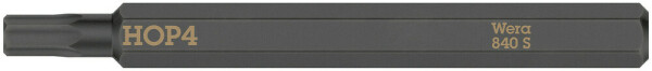 840 S Hex-Plus Innensechskant Bits für Schlagschraubendreher, 4 x 70 mm
