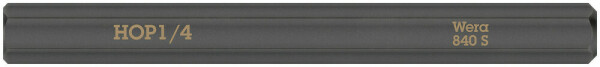 840 S Hex-Plus Innensechskant Bits für Schlagschraubendreher, 1/4" x 70 mm