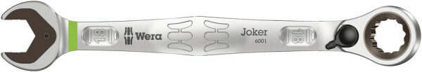 6001 Joker Switch Maul-Ringratschen-Schlüssel, umschaltbar, 18 x 234 mm