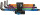 950/9 Hex-Plus Multicolour HF 1 Winkelschlüsselsatz, metrisch, BlackLaser, mit Haltefunktion, 9-teilig