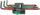 950/7 Hex-Plus Multicolour Magnet 1 Winkelschlüsselsatz, metrisch, BlackLaser, 7-teilig
