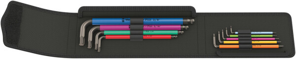 950/9 Hex-Plus Multicolour Imperial 1 Winkelschlüsselsatz, zöllig, BlackLaser, 9-teilig
