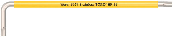 3967 SXL HF TORX® Winkelschlüssel Multicolour mit Haltefunktion, lang, Edelstahl, TX 25 x 154 mm