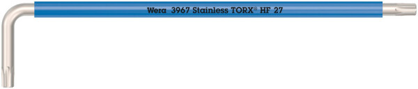 3967 SXL HF TORX® Winkelschlüssel Multicolour mit Haltefunktion, lang, Edelstahl, TX 27 x 172 mm