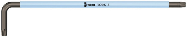967 SXL TORX® Winkelschlüssel Multicolour, lang, TX 8 x 90 mm