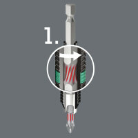 Bit-Box 20 BTZ PH, PH 2 x 25 mm, 20-teilig