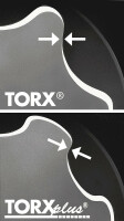 867/1 IP TORX PLUS® Bits, 25 IP x 25 mm