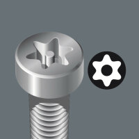 867/4 Z TORX® BO Bits mit Bohrung SB, TX 20 x 70 mm, 2-teilig