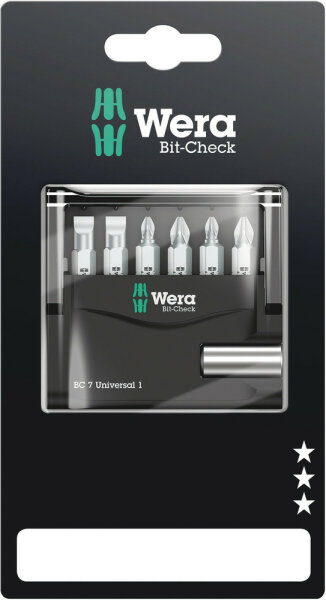 Bit-Check 7 Universal 1 SB, 7-teilig