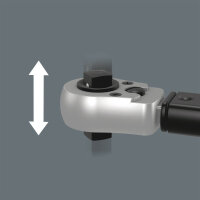 Click-Torque E 1 Push R/L einstellbarer Drehmomentschlüssel für Rechts- und Linksanzug, 200-1000 Nm, 3/4" x 200-1000 Nm