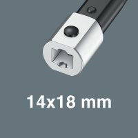 Click-Torque XP 4 Voreingestellter, einstellbarer Drehmomentschlüssel für Einsteckwerkzeuge, 20-250 Nm, 20 Nm, 14x18 x 20,0 Nm x 20-250 Nm