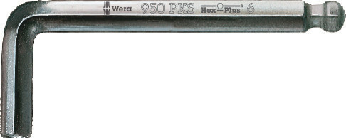 950 PKS Winkelschlüssel, metrisch, gestellverchromt, 2 x 56 mm