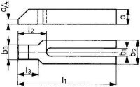 Spanneisen DIN6315GN 11x125mm AMF