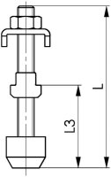 Andrückschraube Gr.0 AMF