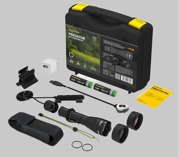 Armytek Predator Pro Extended Set White