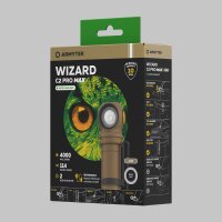 Armytek Wizard C2 Pro Max White (Sand)