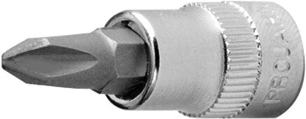 1/4" Bit Stecknuss Phillips Nr 2