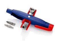 KNIPEX 00 11 07 Stiftschaltschrankschlüssel für gängige Schränke und Absperrsysteme 145 mm