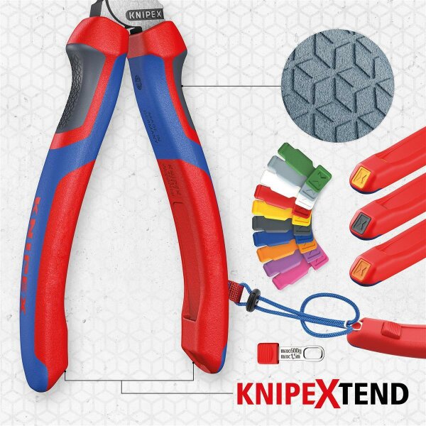 KNIPEX 00 20 09 V01 Bestseller-Paket 1 x 03 02 180, 1 x 70 02 160, 1 x 87 01 250
