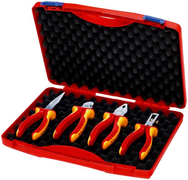 KNIPEX 00 20 15 Werkzeug-Box "RED" Elektro Set 1