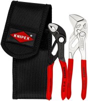 KNIPEX 00 20 72 V01 Mini-Zangenset in Werkzeuggürteltasche 2-teilig