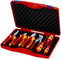 KNIPEX 00 21 15 Werkzeug-Box "RED" Elektro Set 2