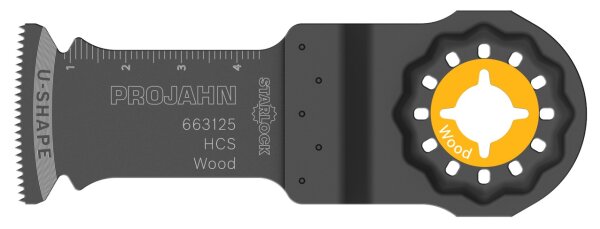 Tauchsägeblatt für Holz, HCS,;Starlock, 32mm x 50mm, 5 VE