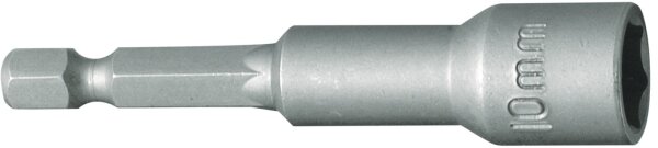 Stecknuss Bit L65 mm mit;Dauermagnet 3/8"