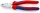 KNIPEX 02 05 180 Kraft-Kombizange mit Comfort-Griffen verchromt 184 mm