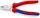 KNIPEX 02 05 180 Kraft-Kombizange mit Comfort-Griffen verchromt 184 mm