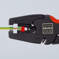KNIPEX 12 42 195 SB MultiStrip 10 Automatische Abisolierzange 195 mm