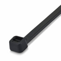 120 x 4,8 mm schwarze Kabelbinder – 100 Stück