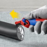 KNIPEX 16 50 145 SB Abmantelungsmesser mit Gleitschuh und...