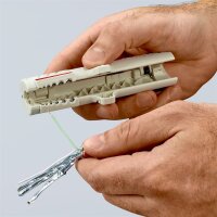KNIPEX 16 65 125 SB Abmantelungswerkzeug für Datenkabel  125 mm