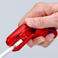 KNIPEX 16 95 01 SB ErgoStrip® Universal-Abmantelungswerkzeug für Rechtshänder 135 mm