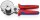 KNIPEX 90 25 25 Rohrschneider für Verbund- und Kunststoffrohre mit Mehrkomponenten-Hüllen verchromt 210 mm