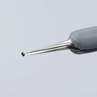 KNIPEX 92 21 13 ESD Präzisionspinzette mit gummiertem Griff ESD gummierter Griff 112 mm