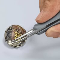 KNIPEX 92 31 10 ESD Präzisionspinzette mit gummiertem Griff ESD gummierter Griff 122 mm