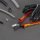 KNIPEX 95 18 225 StepCut® XL Kabelschere mit Stufenschnitt isolierender Mehrkomponenten-Griff, VDE-geprüft brüniert 225 mm