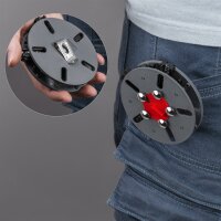 KNIPEX 97 33 03 MultiCrimp® Crimpzange mit Wechselmagazin mit Mehrkomponenten-Hüllen brüniert 250 mm