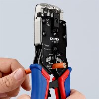 KNIPEX 97 51 12 SB Crimpzange für Westernstecker mit...