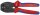 KNIPEX 97 52 42 PreciForce® Crimpzange für MC4®-/MC4® EVO 2-Steckverbinder mit Mehrkomponenten-Hüllen brüniert 220 mm