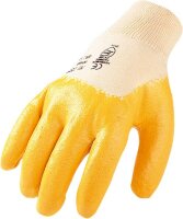 Handschuh, Nitril, Gr.8, gelb